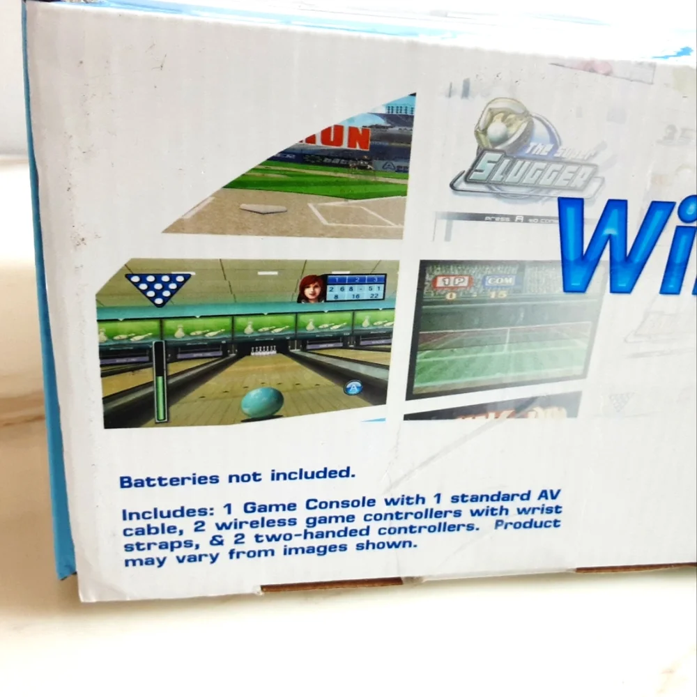 Wireless Sports Video Game System with 5 Games - NWOT